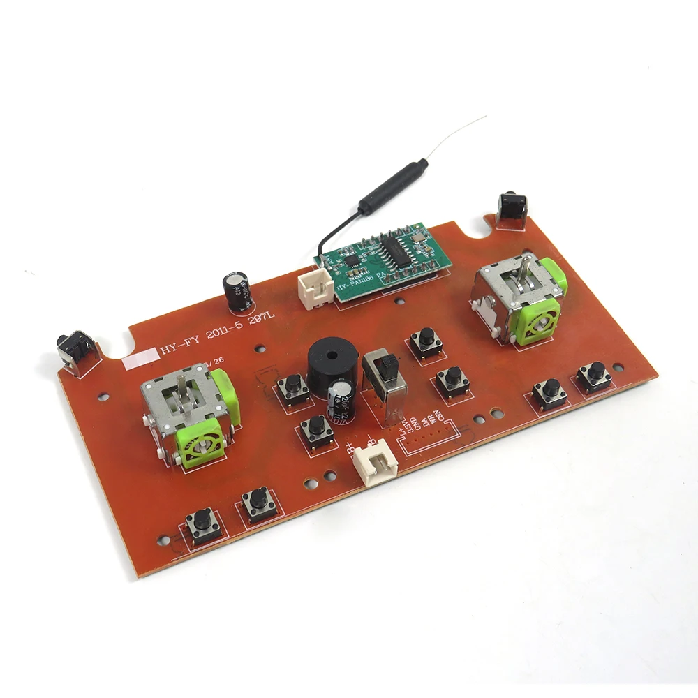 플라이텍 2011-5 RC 낚시 미끼 보트 회로 기판 원본 액세서리 수신 송신 보드 세트