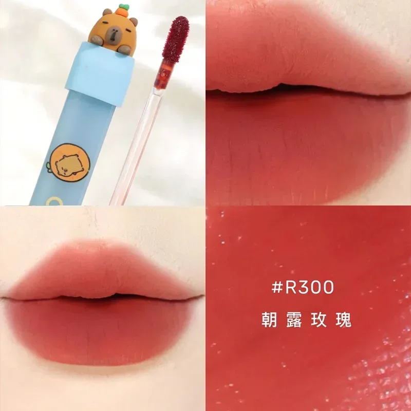 Colorkey Makeup Lipstick met zichtbare lipgloss Lage verzadiging Niet gemakkelijk te plakken aan de cup Langdurige schoonheid Leuke cosmetica