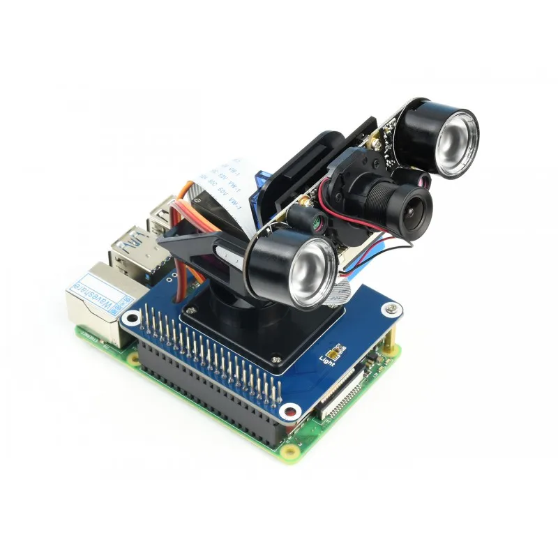 Waveshare 2-DOF Pan-Tilt HAT for Raspberry Pi