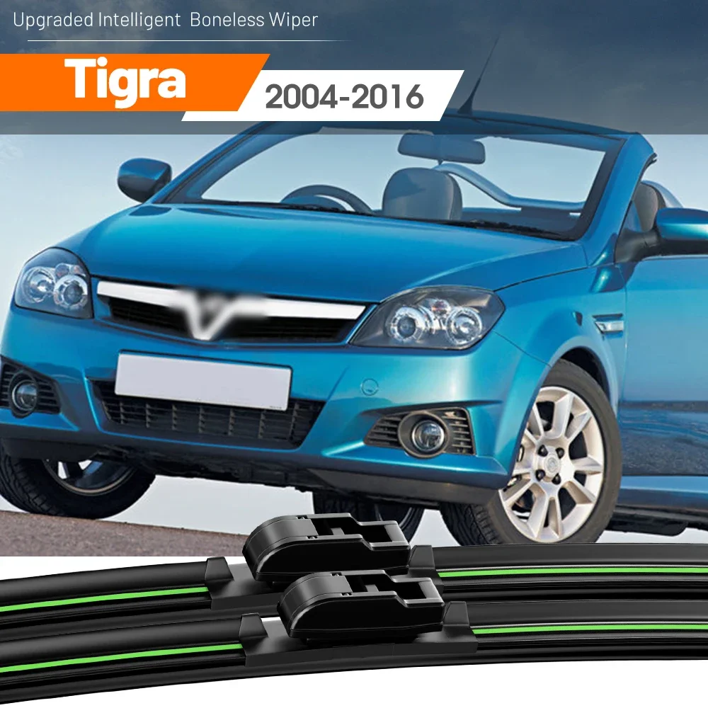 

2pcs For Opel Tigra Tigra B 2004-2016 Front Windshield Wiper Blades 2005 2006 2007 2008 2015 Windscreen Window Accessories