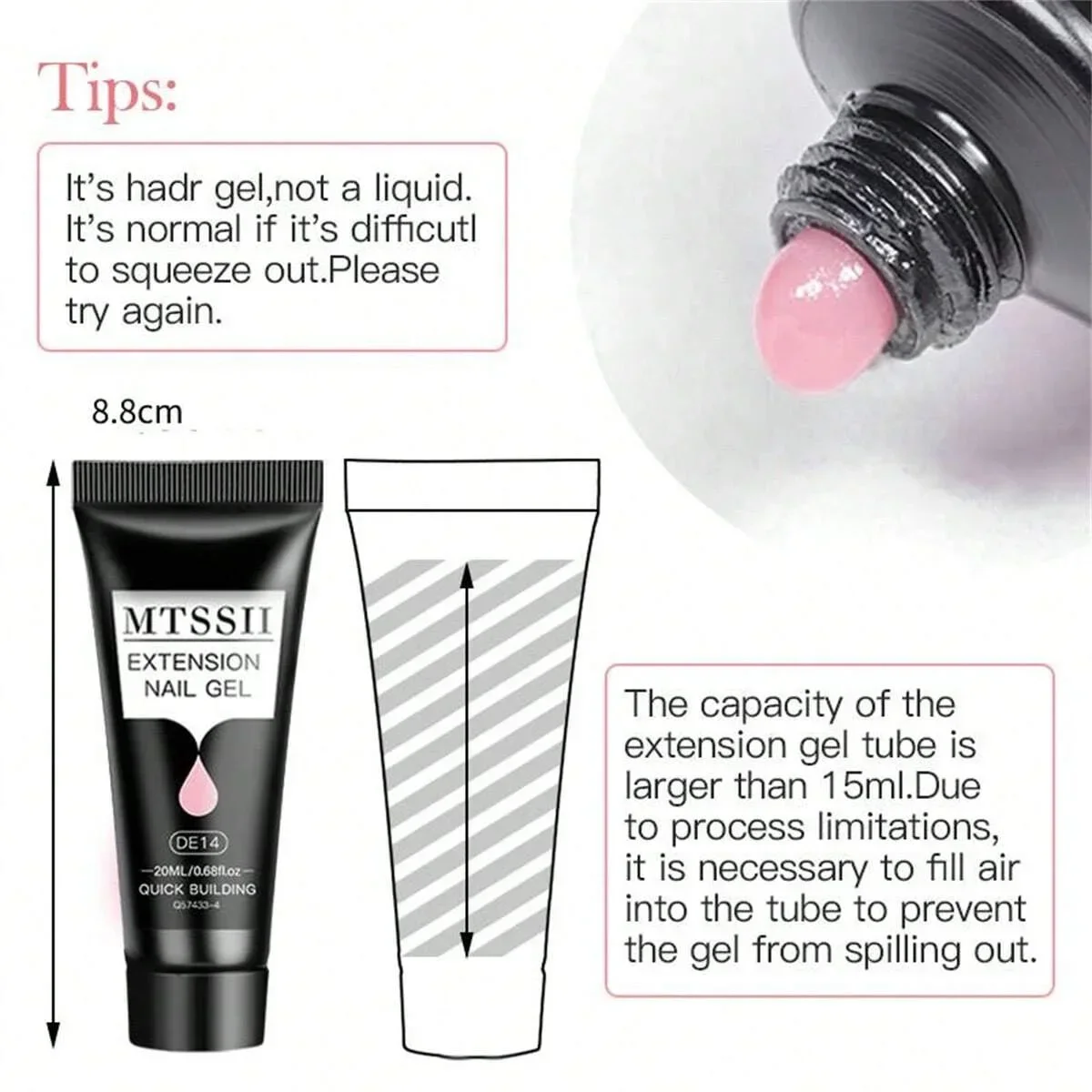 13 stücke Schnell Verlängerung Gel Nagellack Set Klar Rosa Nagel UV Gel Spitze Form Acryl Pinsel Kit Mit Nagel verlängerung Formen Maniküre