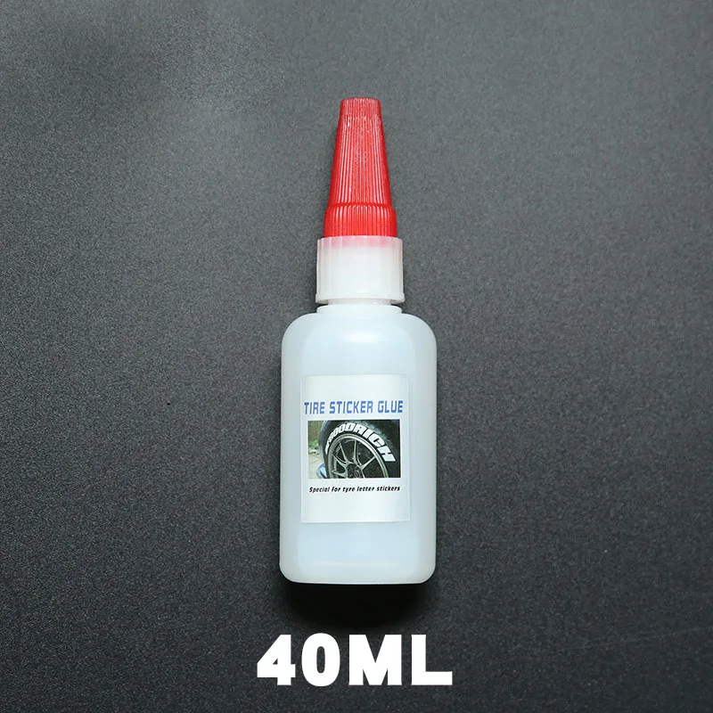 40ML Car Tire Letter Sticker Special Glue Motorcycle Auto Wheel  Lettering Decoration Decal Glue Adhesive