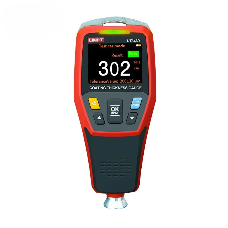 

UT343D Coating Thickness Gauge Automobile Paint Detector Use d Car Paint Thickness Measuring Instrument