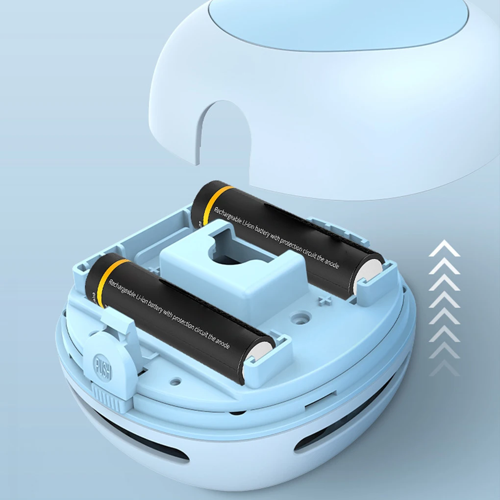 強力な吸引力のデスクトップ掃除機はほこりの溢れを防ぎ、呼吸器の健康のための人間工学に基づいたケアを提供します ピンク