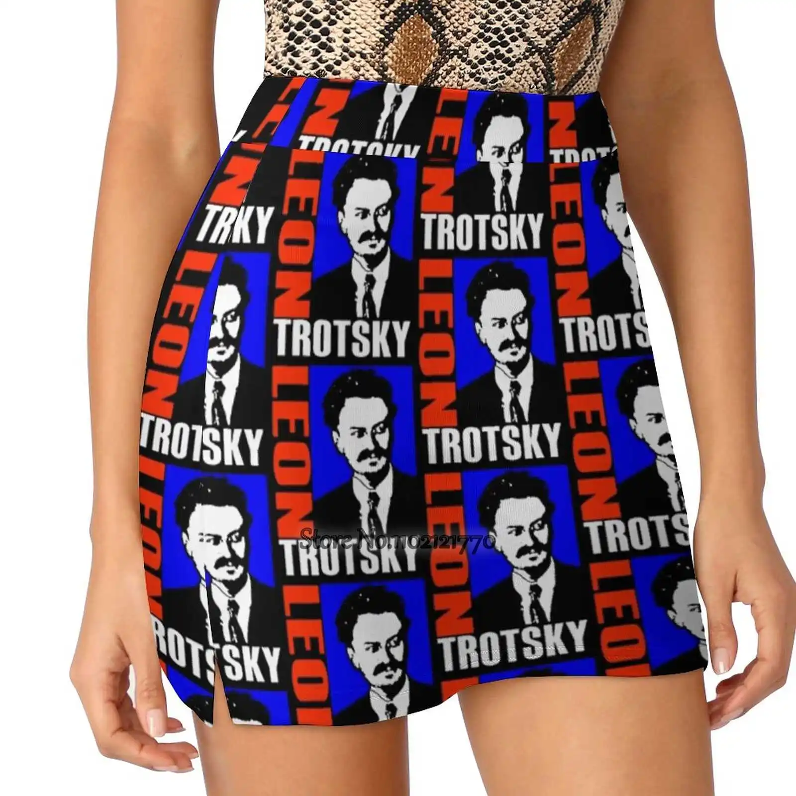 

Leon Trotsky - 2 Women'S Summer Fake Two Piece Skirts Casual Sports Beach Skirt Girl Skorts Leon Trotsky Lev Davidovich