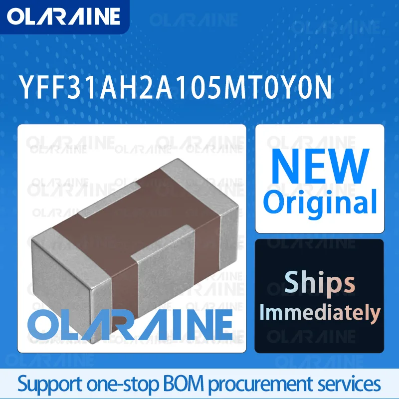 

20/50/100Pcs YFF31AH2A105MT0Y0N SMD-4P,1.6x3.2mm Original Electromagnetic interference pass-through filters Capacitance 1uF20%