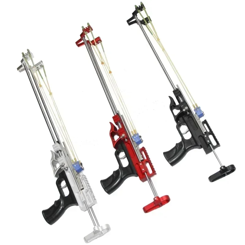 

Upgraded Hunting Slingshot Powerful Mini Slingshot Multifunctional Outdoor Steel Ball Shooting Fishing Other Shooting Products