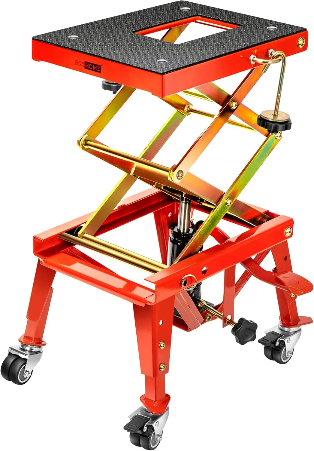 

Сверхмощный гидравлический подъемник для мотоцикла, ножничная подставка для квадроцикла, велосипеда для грязи, стол с колесами и пробкой