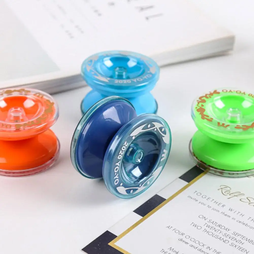 4.8cm Mini Plastic Yo Yo Ball Kids Toys with Rope Plastic String Ball Strong Bearing Axle Classic Yoyo Children Boys Toys Gifts