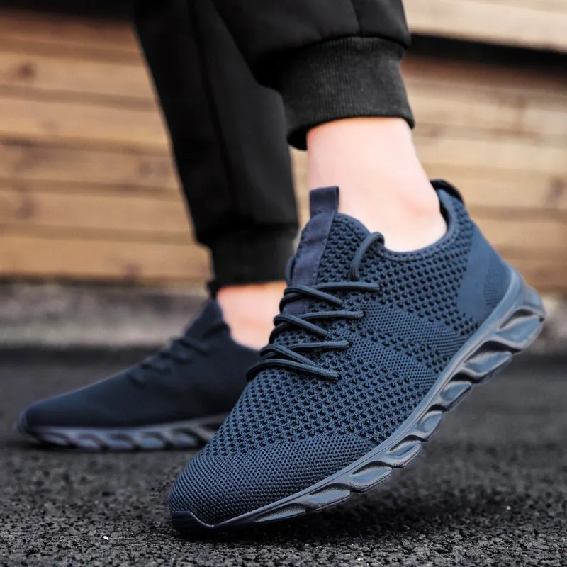 Ultralight Men Running Shoes Comfortable Breathable Shoes Sneakers Non-slip Male Casual Tennis Athletic Zapatos Hombre Size 39