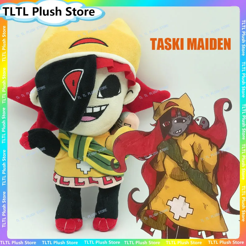 

Игрушка-плюшевая кукла Game ENA: Dream BBQ Taski Maiden, мягкая набивная кукла, мультяшная кукла, украшение для дома, подарок для взрослых, для фанатов аниме, милый подарок для девушки