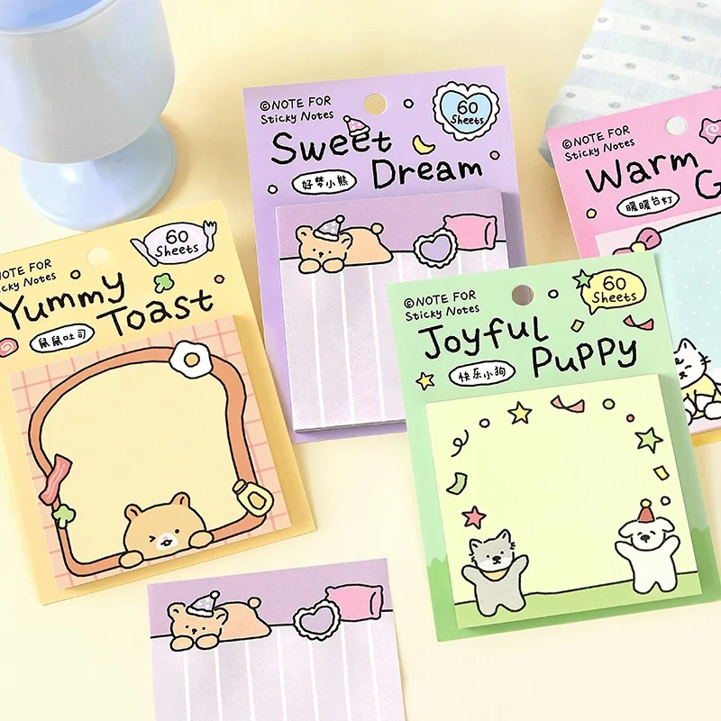 20pcs-lot-kawaii-cat-dog-bear-animal-memo-pad-cute-stationery-label-notepad-planner-sticker-post-school-supplies