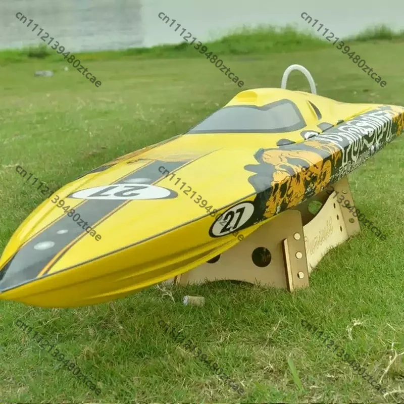 Brushless RC‑O‑Speed Racing Boat, Fiberglass Hull High‑Speed Electric Model Ship With 120A ESC, Hobby RC Racing Yacht