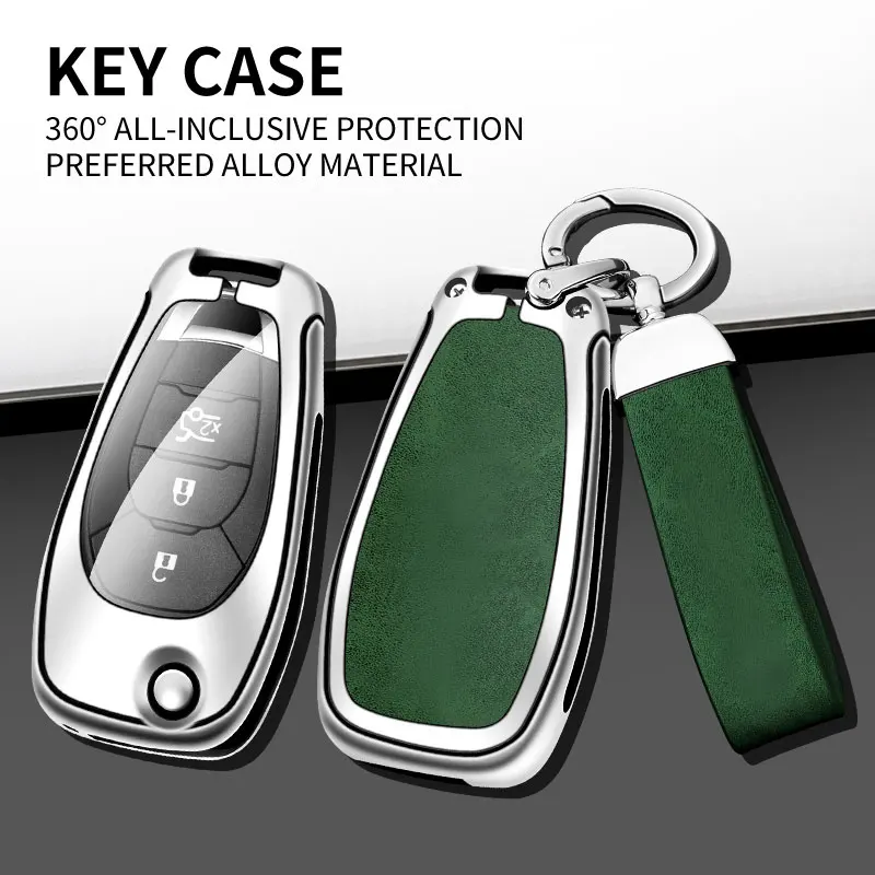 Car Key Cover For Chevrolet Cruze Malibu Onix RS Spark Aveo view 4