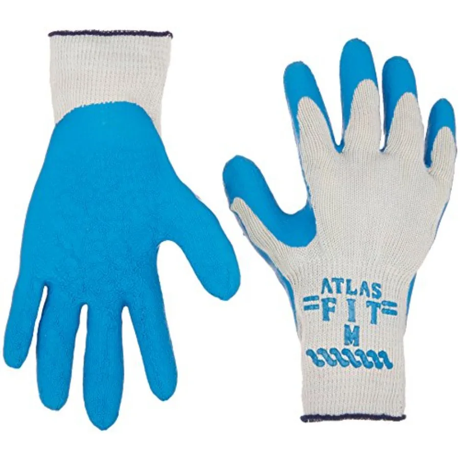 

Fit 300 Size Medium Rubber Coated Glove 12 Pairs