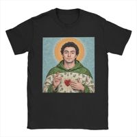 Saint Luigied T-Shirts Men Awesome Cotton Tees Crew Neck Short Sleeve T Shirt Summer Clothes Roupas Esportivas Masculinas