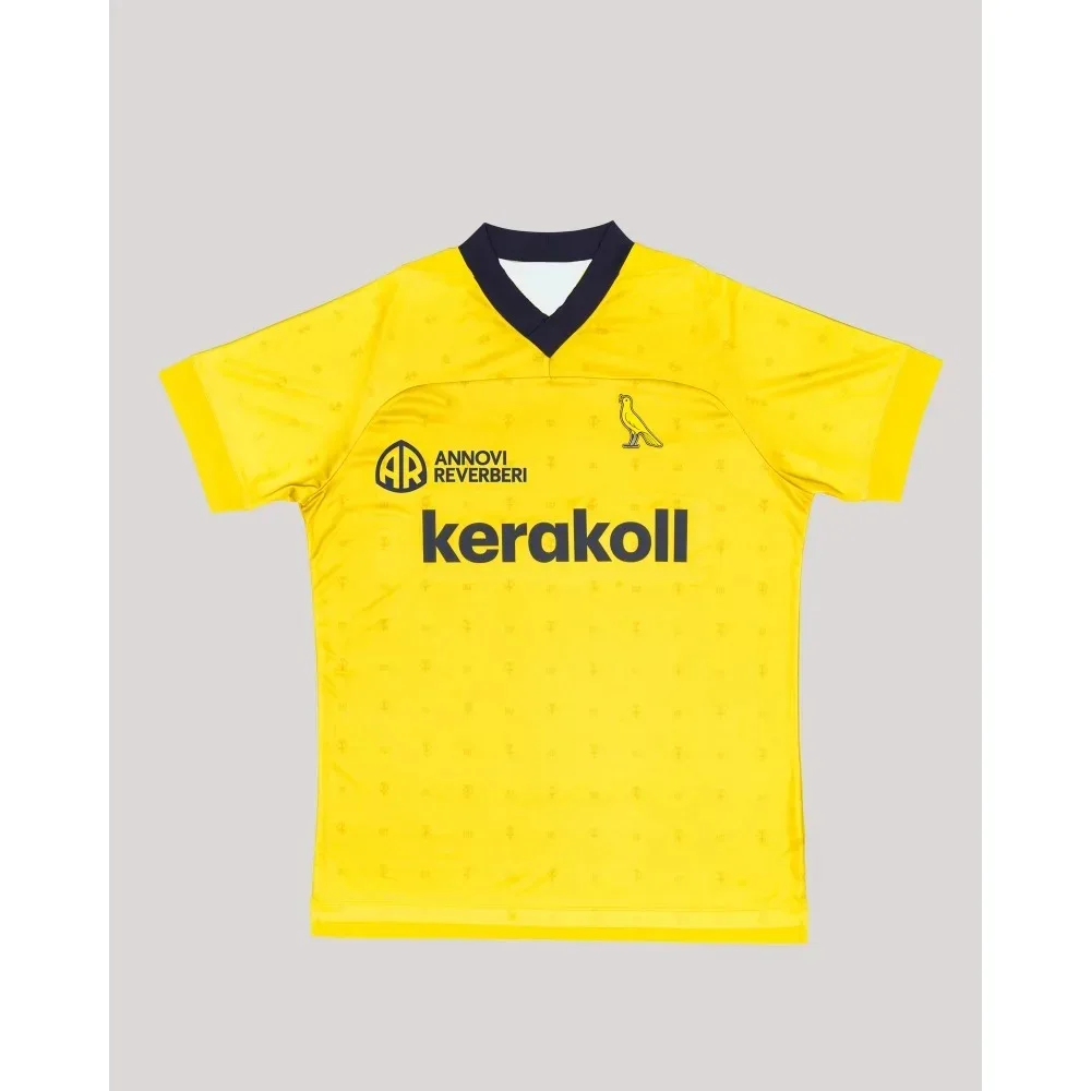 25-26 ثلاثية الأبعاد مطبوعة قصيرة الأكمام تي شيرت رياضي Modena بعيدا والمنزل قمصان كرة القدم تي شيرت نفس الكبار والأطفال بلايز