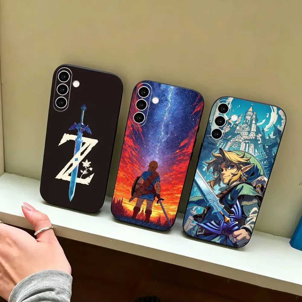 T-The L-Legend of Z-Zelda  Phone Case For Samsung Galaxy A73,A72,A71,A70,A53,A52,A51,Others Soft Black Cover