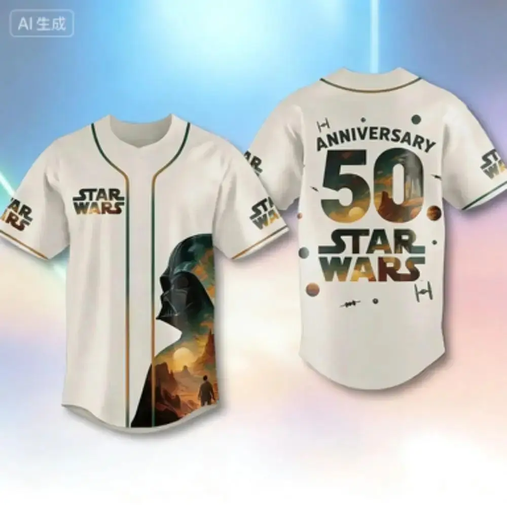maillot-de-baseball-star-wars-50e-anniversaire-convient-pour-un-usage-quotidien-decontracte-les-rassemblements-de-fans-et-les-evenements-thematiques-sechage-rapide-3d