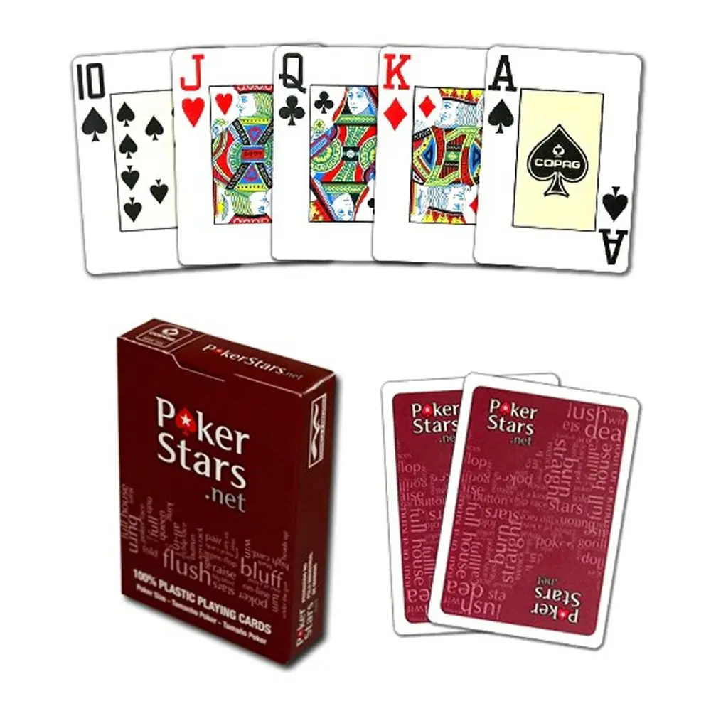 Copag Pokerstars Cheating Cards With Invisible Ink For Infrared Ink Sunglasses & Marked Cards Contact Lenses