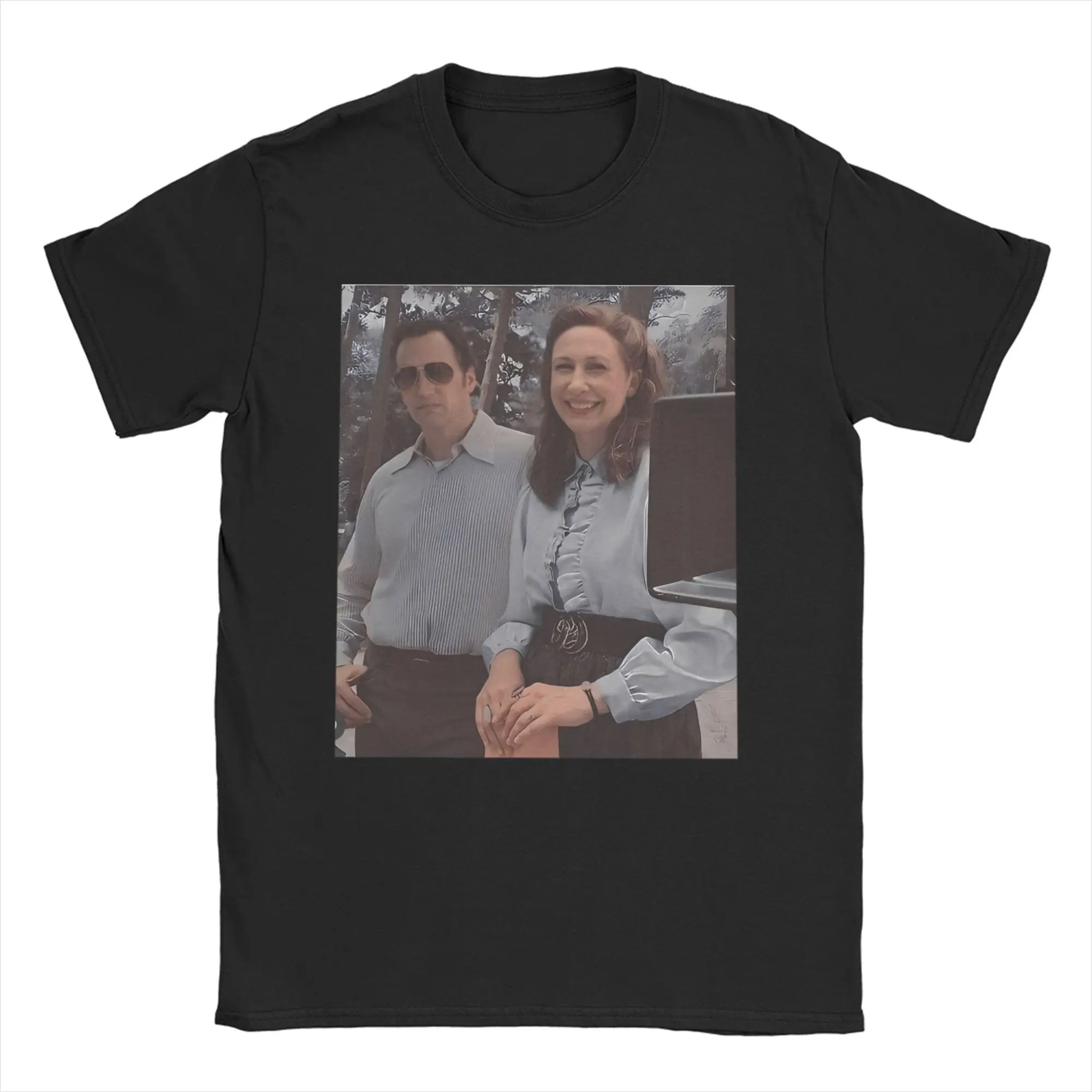 

Hipster The Conjurings Movie T-Shirt Men O Neck Pure Cotton T Shirts Short Sleeve Tee Shirt 4XL 5XL Clothes