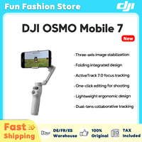 DJI Osmo mobile 7 Smartphone Gimbal Stabilizer Native Tracking With Integrated Audio & Lighting Capabilities Original New