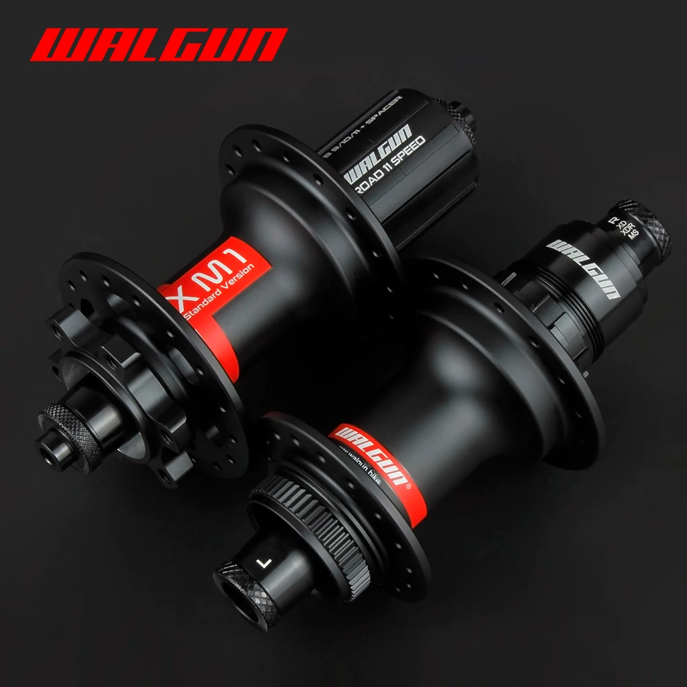 Walgun 6 Pawls 120T NBK bearing Disc Brake Central lock Bicycle Hub HG XDR Freehub 8 9 11 12 Speed For MTB Road Gravel Bike Hubs