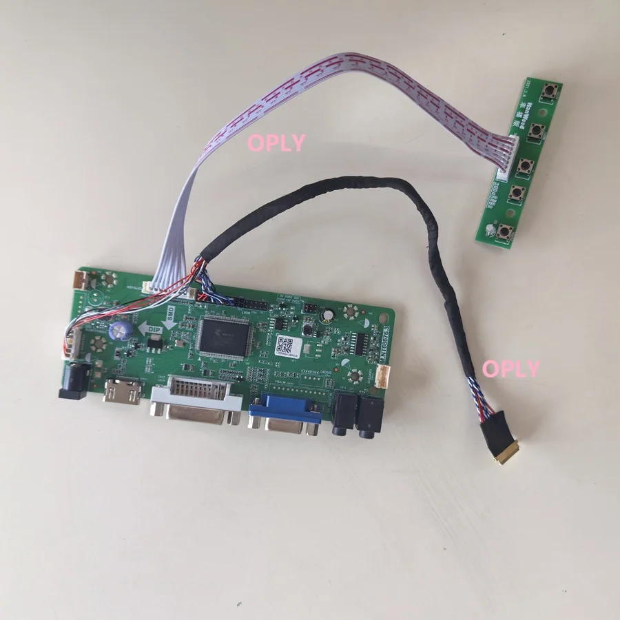 Controller HDMI-compatible DVI VGA Kit M.NT68676 for LCD LP156WH4 LP156WH4-TLA1/TLA1  LP156WH4-TLN1/TLN2 1366X768 15.6
