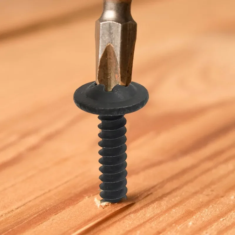 Edelstahl-Kreuzschlitzschrauben mit Senkkopf, Selbstschneidende Schrauben, Hochfeste Trockenbau-, Holz- und Möbelschrauben – Detail 6