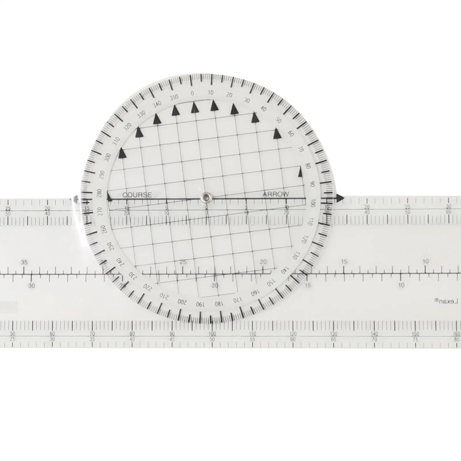 Plotter Aviation Slide Rule Rotating Plotter Accurately Measures for