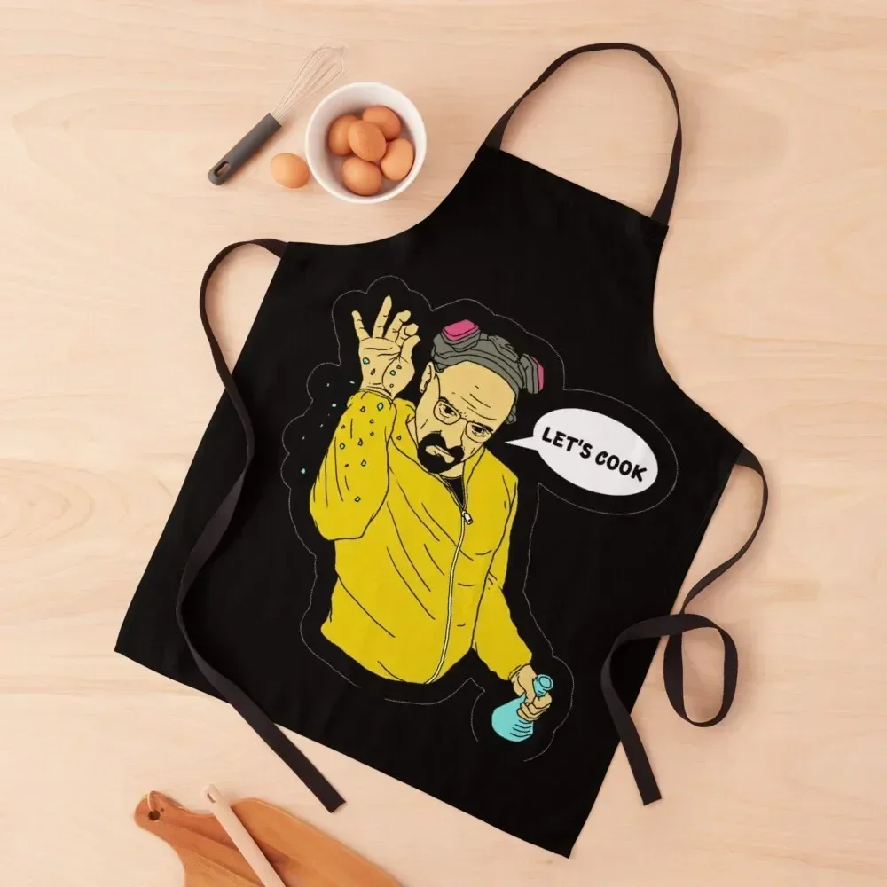 

Lets Cook Apron Bib For Kitchen Things For Kitchen with personal logo Women's Dresses Apron