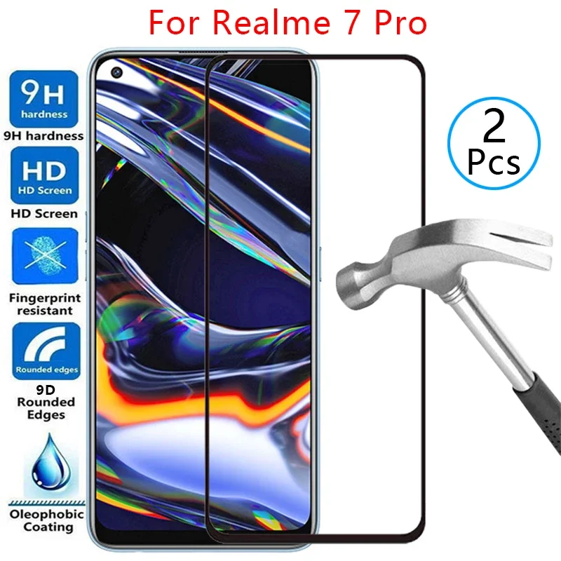 غطاء حماية من الزجاج المقسى لهاتف Realme 7 Pro على Realme 7 Pro 7 Pro حقيبة كوكيه لهاتف Realmi reame relme ralme Realme Realme mi Realm #1