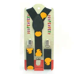 Suspenders สำหรับกางเกงกางเกงผู้ถือวงเล็บงานแต่งงานสายรัดเด็กสาวการ์ตูนลายสก๊อตเพลง Y-กลับ Gallus 2.5 ซม.