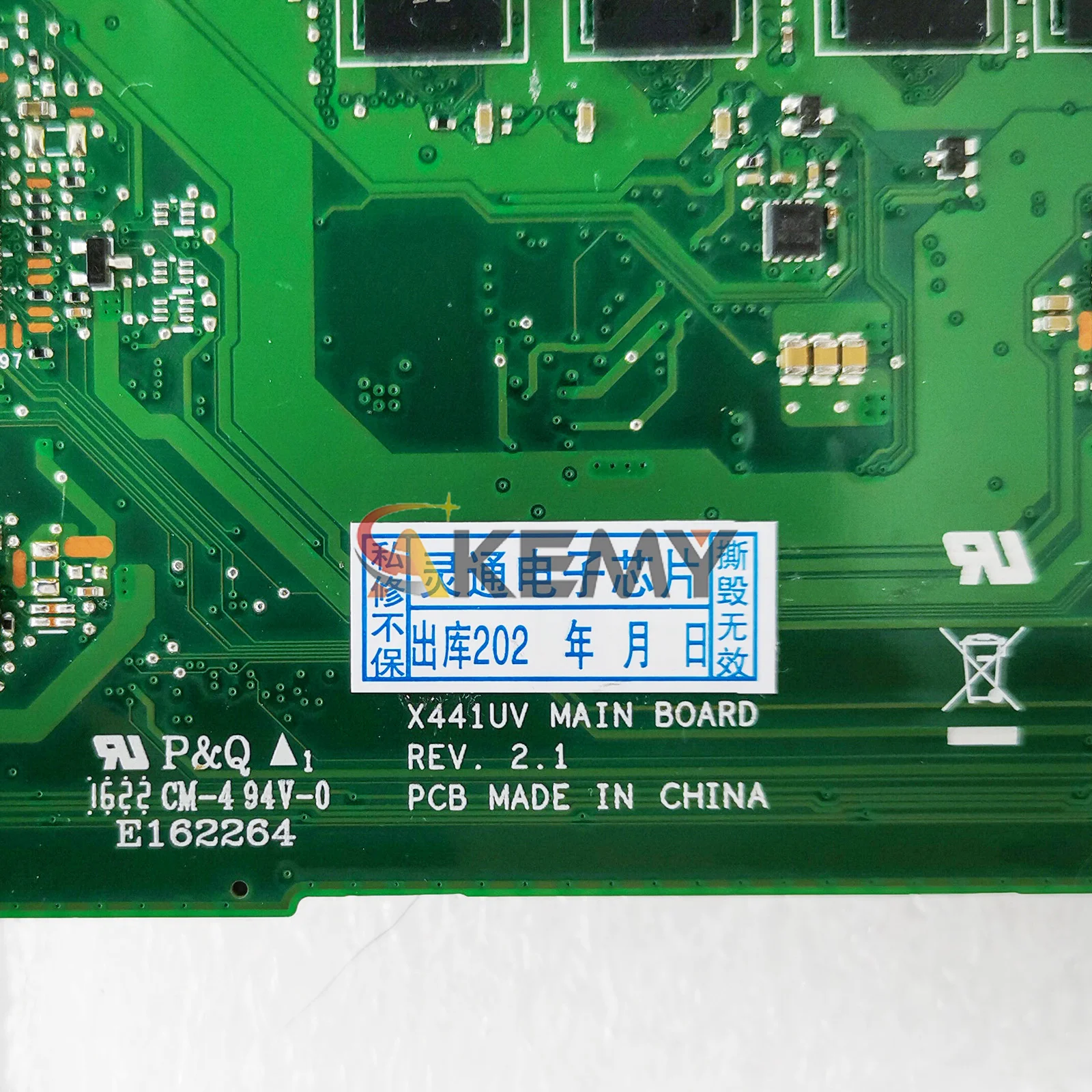 Płyta główna X441UA do laptopa ASUS A441U X441UF X441U X441UV F441U X441UVK X441UB X441URK X441UAK X441UAR, procesor I3 I5 I7
