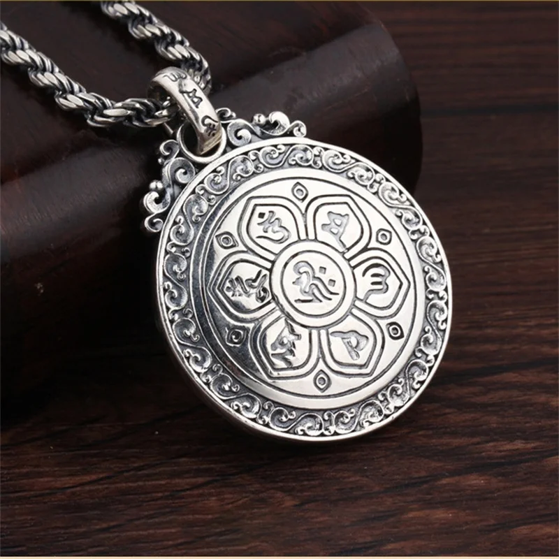 Twelve Zodiac Protecting Buddha Pendant For Men Jewelry Blessing Avalokitesvara Amitabha Samantabhadra Amulet Necklace Lady Gift