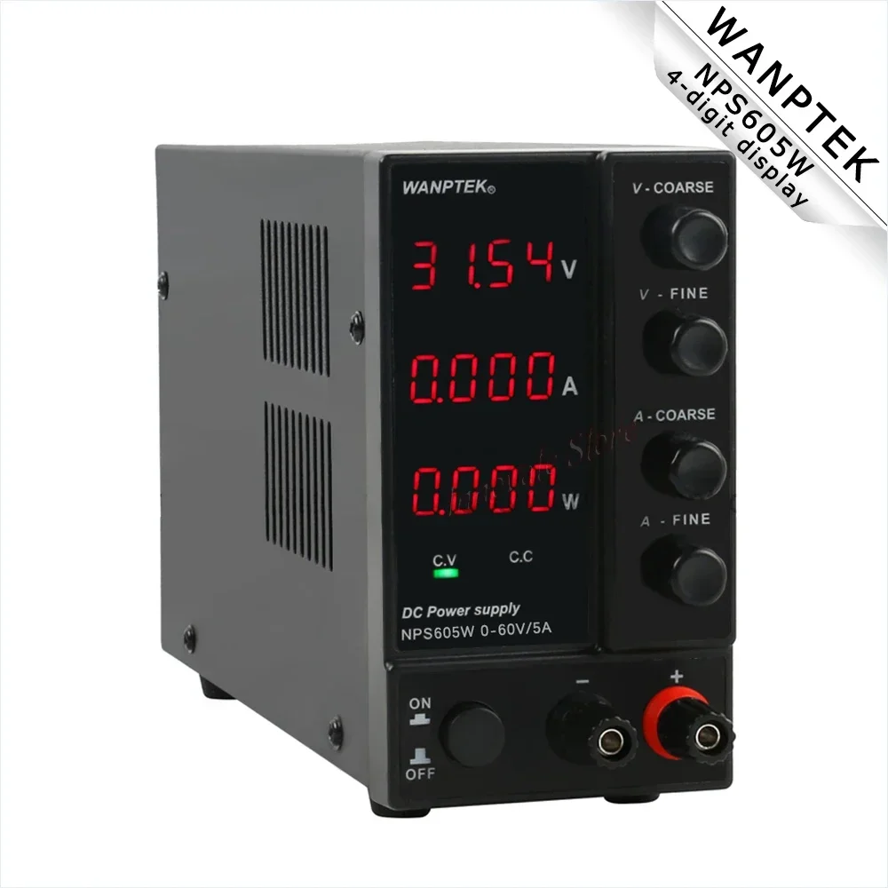 Power supply Mini NPS605W DC power supply 4-digit display Adjustable 0-60V 0-5A Laboratory Test Power Supply For Phone PC Repair