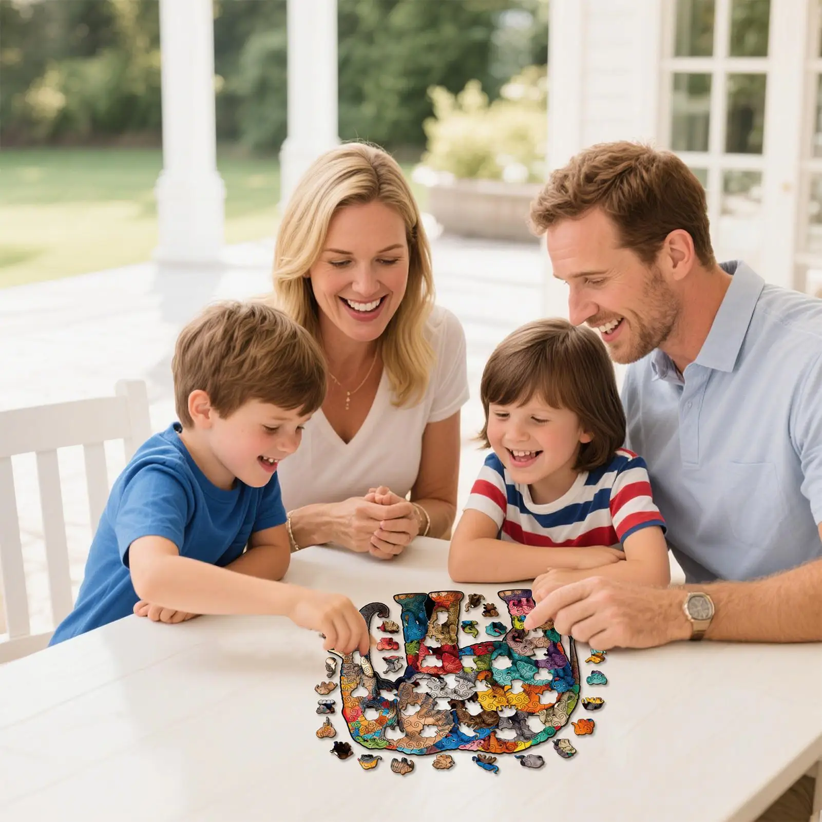 大人向けのパズル 動物の形をした難しいゲーム 象の木製パズル 大人向け 子供向け 家族 ホームスクール オフィス パーティー
