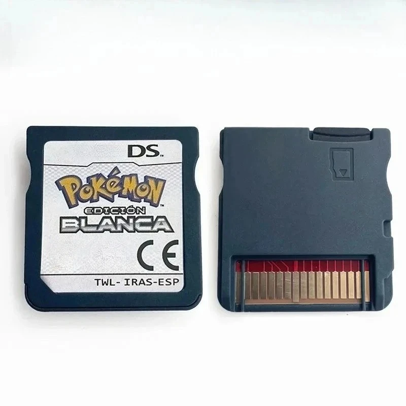 ESP USA NOE Pokémon Schwarz und Weiß 1 2 Schwarz und Weiß SoulSilver HeartGold DS NDS 3DS Videospiel-Kassette