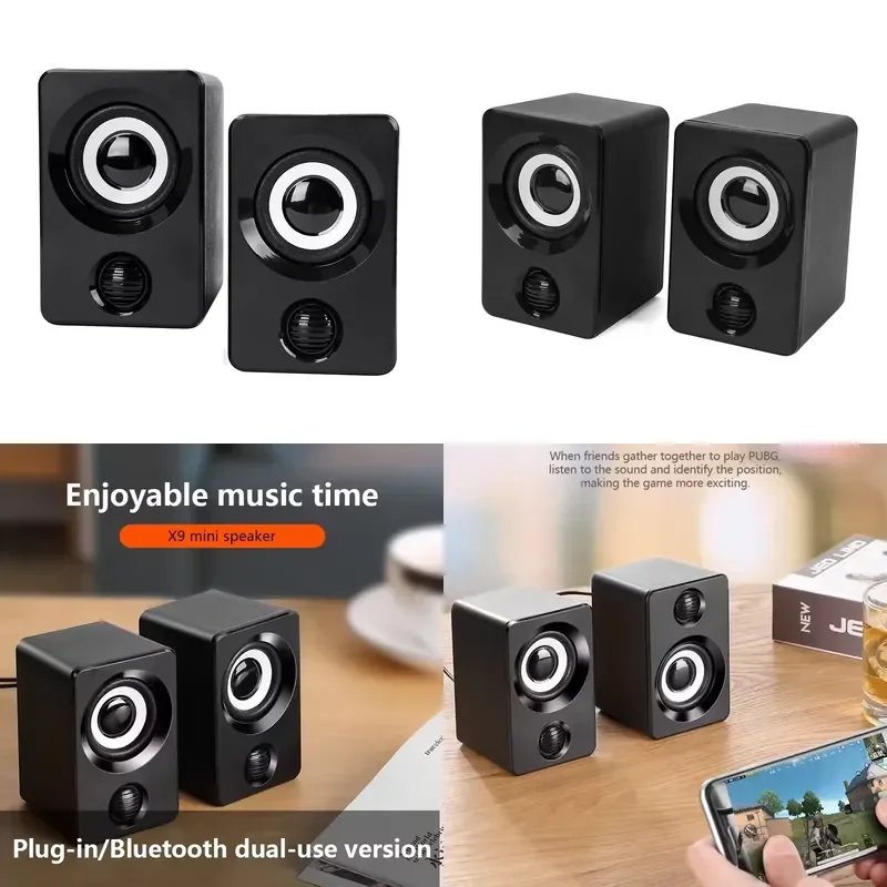 for Premium Home Mini Retro Bluetooth Speaker Smooth Voice Desktop Speaker