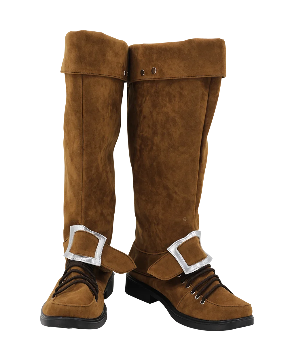 Haytham Kenway Cosplay Boots Brown Shoes Custom Made Any Size for Unisex