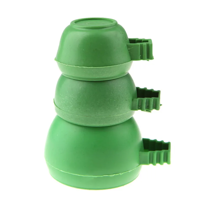 Tazas alimentación para loros, plato plástico seguro, tazón comida para pájaros, taza agua con fácil fijar