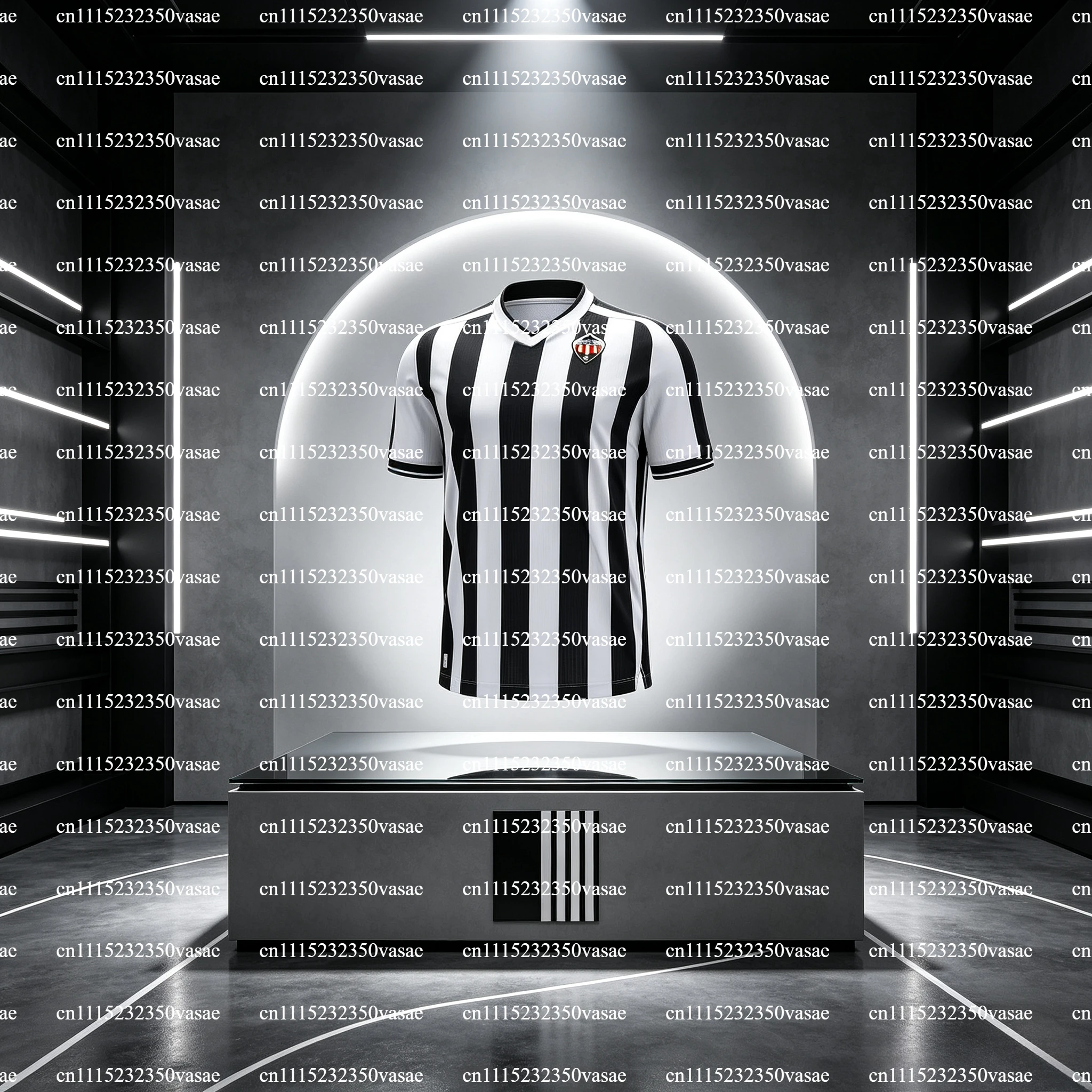24-25 Castellon 3Styles Family Matching Soccer Jerseys Striped & Color‑Block Designs Parent‑Child Football Shirts for Daily Wear