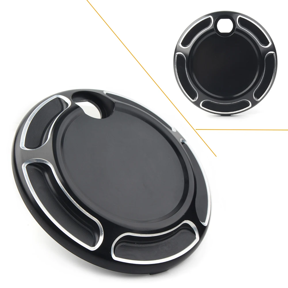 

Motorcycle Shallow Cut Fuel Door Cover Tank Console Cap For Harley Davidson Touring 1992-2007 CNC Aluminum