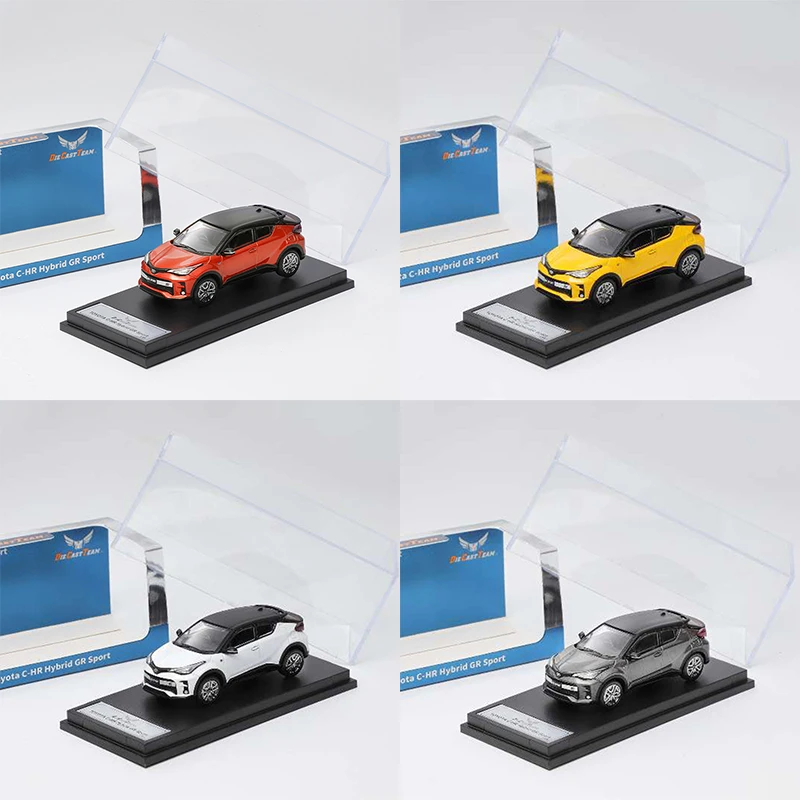 

DCT 1:64 Scale CH-R Hybrid GR Sport Simulation Alloy Car Model Static Display Collectible Toy Gift Souvenir Decoration