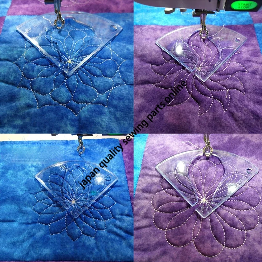 

8 шт., незаменимый шаблон для квилтинга, швейная машина, линейка для квилтинга, шаблон для квилтинга, линейка для лоскутного шитья, линейка для квилтинга