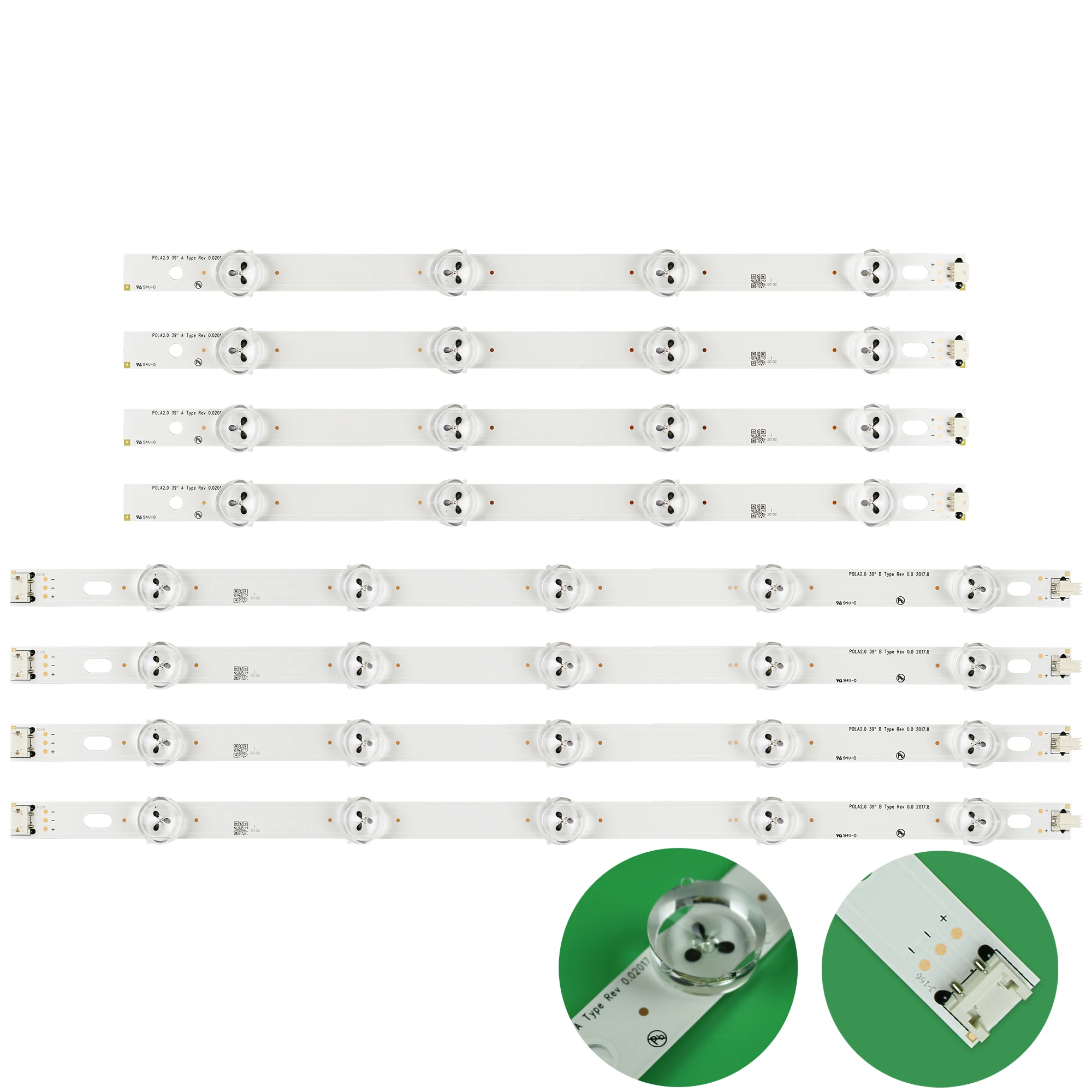 LED bar 3939la613v 39LA6156 39LA6154 39LA6130-ZB HC390DUN-VAHS1 39LA615S HC390DUN-VCHS3 VCHS2