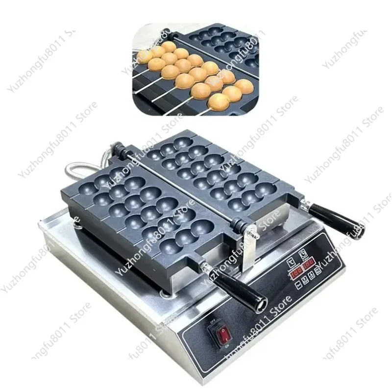 L Bubble Electric Takoyaki Machine Custom Multi-function Non Stick Ball Shaped Skewer Belgian Waffle Maker