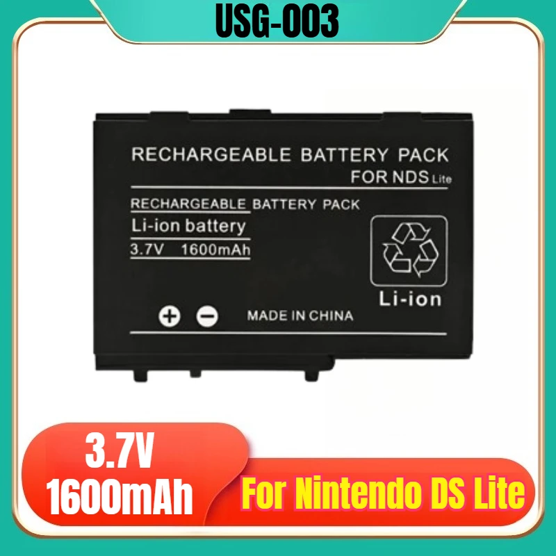

3.7V 1600mAh USG-003 Replacement Game Battery for Nintendo DS Lite