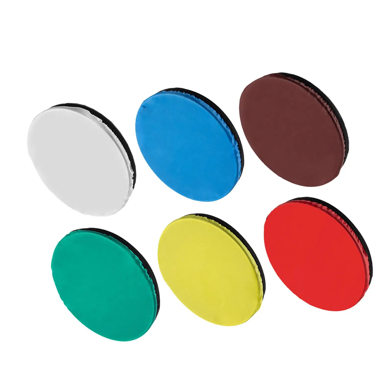 6 Pieces Soft Diffuser Light Covers Portable Direct Replaces Photo Accessory Lampshades Lamp Sock Cover Cloth Strobe Reflector