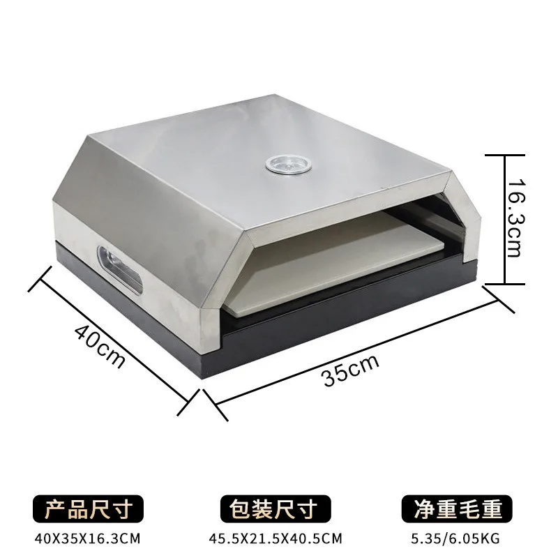 Pizza Oven Stainless Steel PIZZA Oven Outdoor Simple Portable Pizza Oven